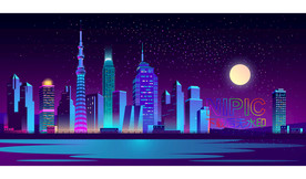 城市夜景