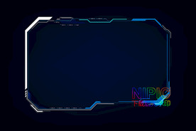 hud高科技边框