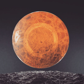 C4D模型 球圆星球石头地标科