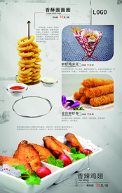 炸鸡海报