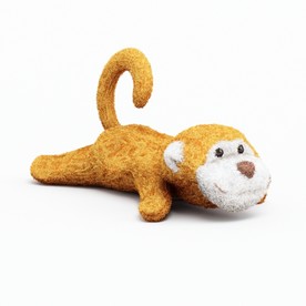 皮皮猴布偶