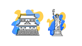 城市地标建筑素材