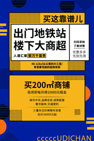 地产促销活动宣传海报素材
