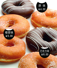 甜甜圈海报