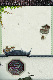 中国风古典水墨民俗古风装饰画