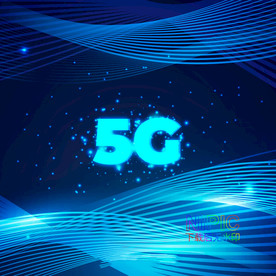 5g蓝色背景
