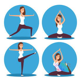 瑜伽yoga瑜珈动作