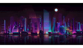 城市夜景
