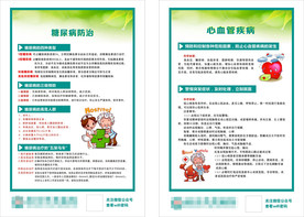 糖尿病心血管疾病展板