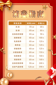价目表 消费指南