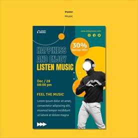 音乐海报