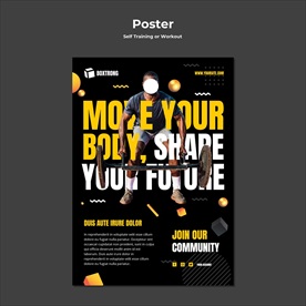 健身海报