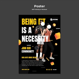 健身海报