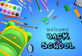 2.5d开学季文具