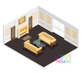 2.5d房间