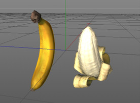 C4D模型香蕉