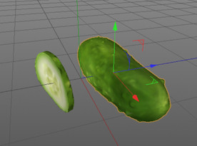 C4D模型苦瓜