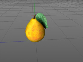 C4D模型梨子