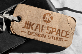 质感吊牌标签卡贴图样机