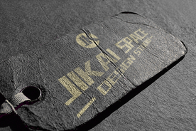 质感吊牌标签卡贴图样机