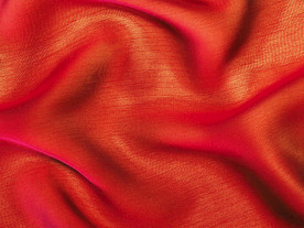 红色丝绸
