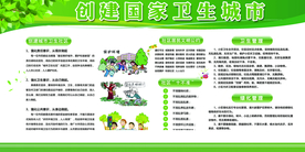 卫生城市社会公益宣传海报素材