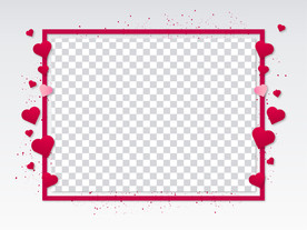 情人节相册边框