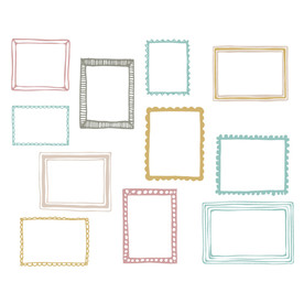 卡通可爱相册边框