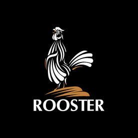 鸡logo 标志设计