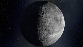 C4D模型月球星球