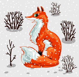 雪地狐狸