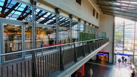 高清城市商场超市人流穿梭