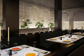 3Dmax模型 餐厅
