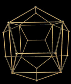 几何线条金属元素