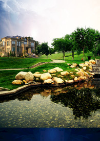 房地产广告背景素材