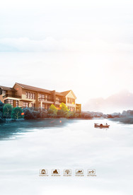 地产广告背景素材