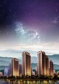 地产广告背景素材