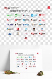 常用移动支付方式LOGO图标