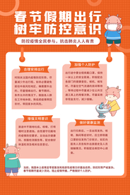 春节防疫社会公益活动海报素材