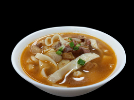 猪黑肉土豆卤面