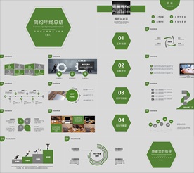 年终总结ppt 工作计划总结
