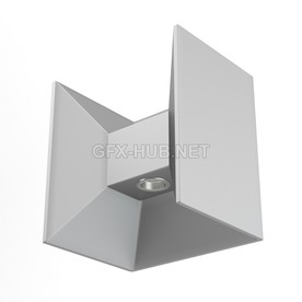 C4D模型 路灯街灯现代