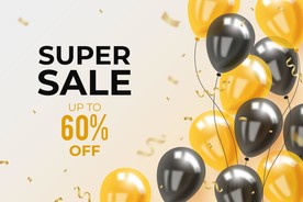 生日背景 节日气球