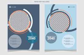 宣传单页 商业海报 画册封面