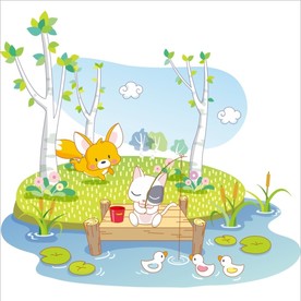 动物合影 上贰拾叁