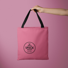 超市购物手提袋样机PSD模板