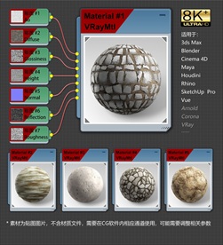 8K超清岩石材质贴图