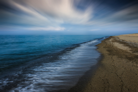 青海湖湖边