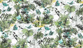 雨林系列风景山水画