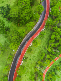 道路航拍